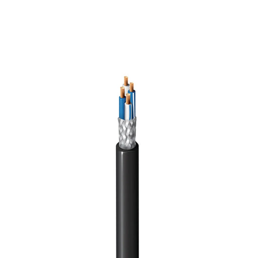 CABLE PARA MICROFONO BELDEN 1192A B591000 PVC COLOR NEGRO MATE 4 CONDUCTORES CALIBRE 24 COBRE DESNUDO DE ALTA CONECTIVIDAD,BLINDAJE TRENZADO DE COBRE ESTAÑADO AL 92 POR CIENTO IDEAL PARA ENTORNOS CON ALTA EMI Y AUDIO ANALOGICO BALANCEADO-Audio / Control / Intrusi&oacute;n-BELDEN-Bsai Seguridad & Controles