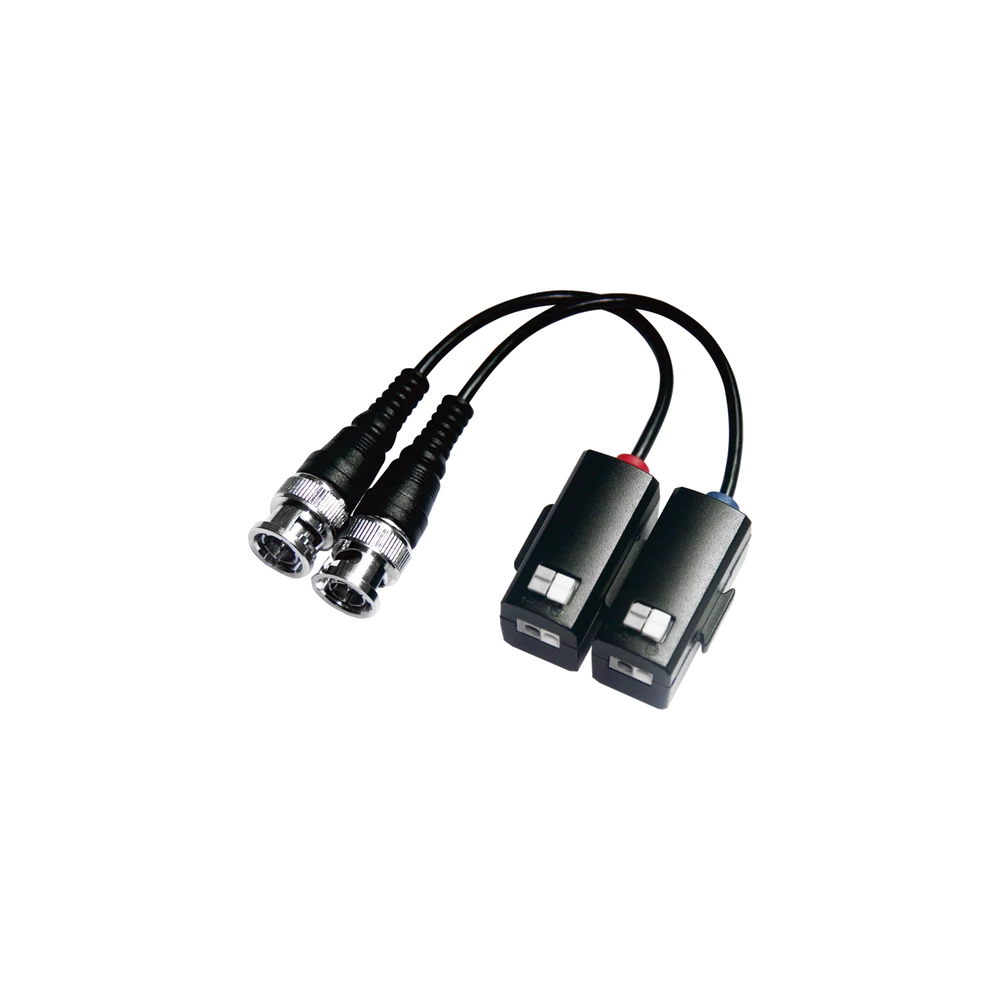 KIT DE TRANSCEPTORES (BALLUNS) HASTA 5 MEGAPIXEL TURBOHD HD-TVI/HD-CVI/AHD / CABLE RF BLINDADO-Accesorios Videovigilancia-EPCOM TITANIUM-Bsai Seguridad & Controles