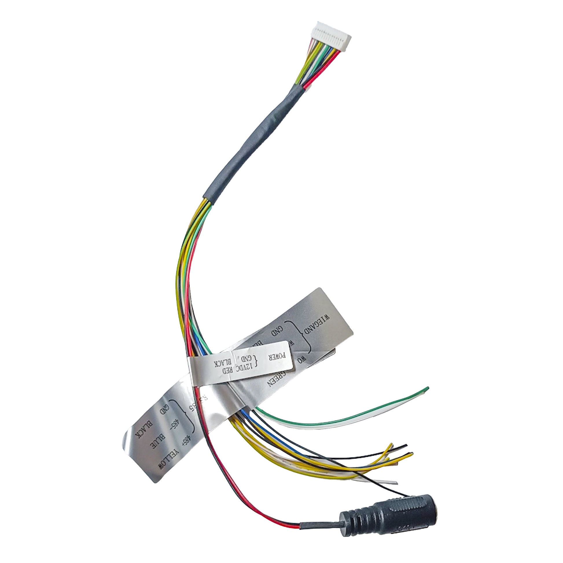 CABLE SIAMES / ALIMENTACIÓN / ALARMA / COMUNIACIÓN / COMPATIBLE CON TERMINAL DS-K1T320MFWX / DS-K1T320EX-Refacciones-HIKVISION-Bsai Seguridad & Controles