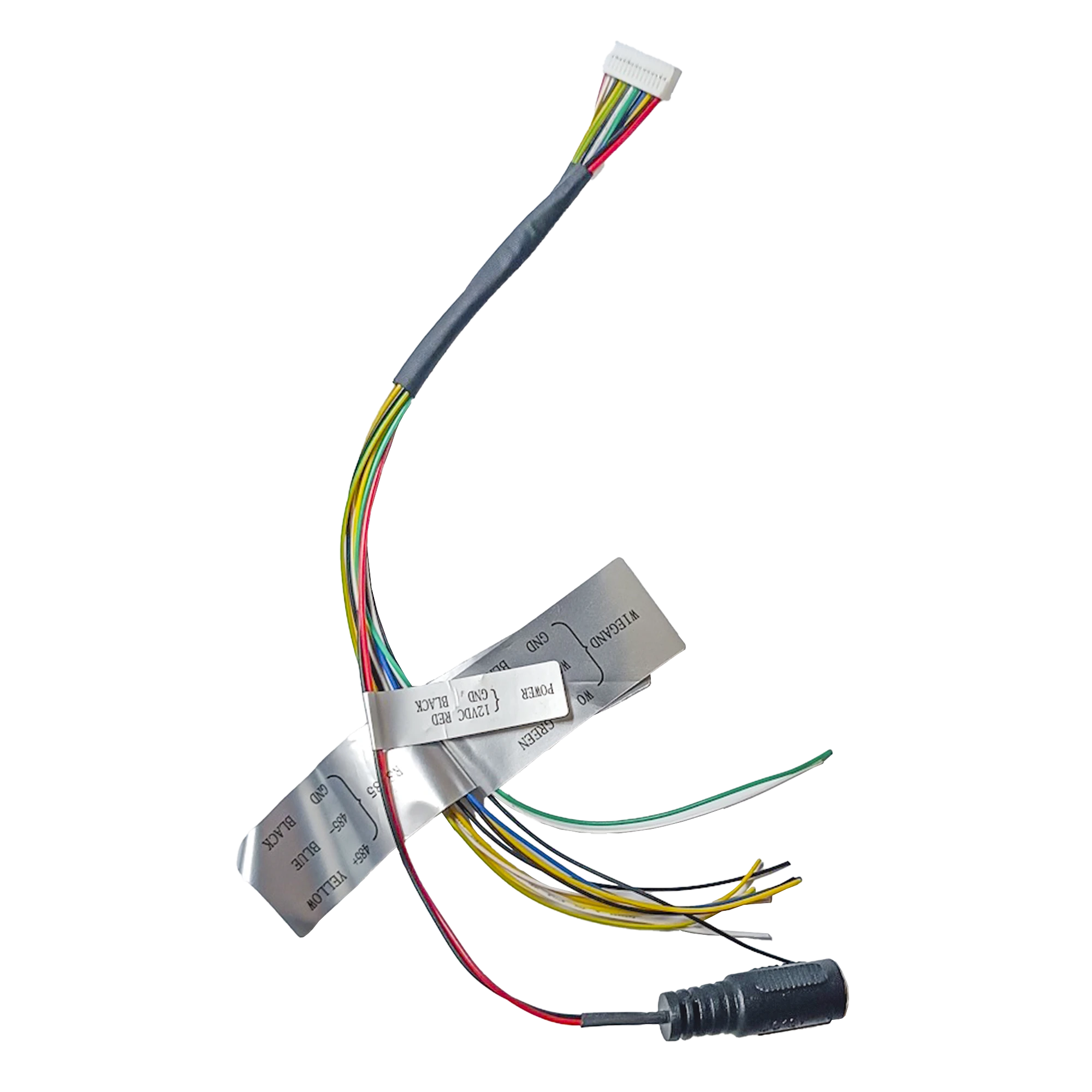 CABLE SIAMES / ALIMENTACIÓN / ALARMA / COMUNIACIÓN / COMPATIBLE CON TERMINAL DS-K1T320MFWX / DS-K1T320EX-Refacciones-HIKVISION-Bsai Seguridad & Controles