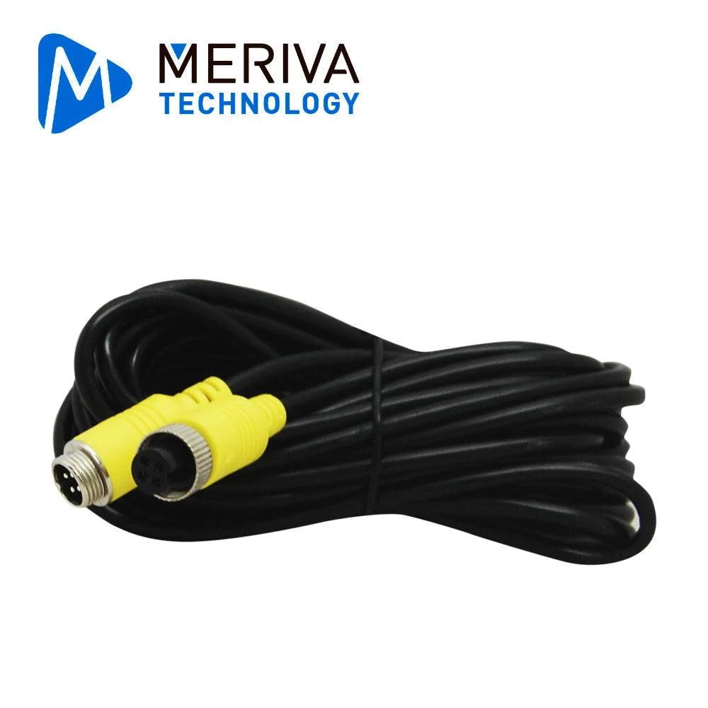 CABLE TIPO DIN DE AVIACIÓN 4 PINES SERIE ECO PARA DVRS MÓVILES MERIVA TECHNOLOGY MBCE50 5 METROS-Accesorios Videovigilancia-MERIVA TECHNOLOGY - STREAMAX-Bsai Seguridad & Controles