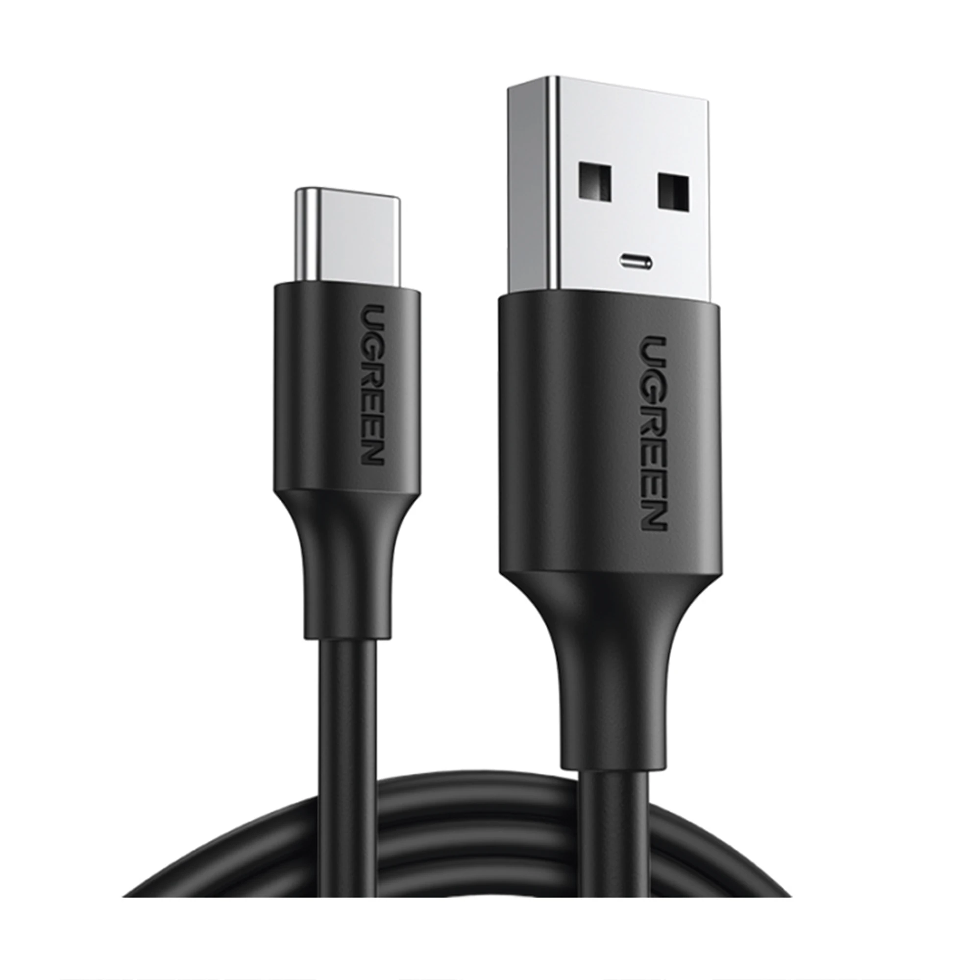 CABLE USB-A 2.0 A USB-C | 1 METRO | CARGA Y SINCRONIZACIÓN DE DATOS | PROTECCIÓN INTEGRADA | DURADERO Y FLEXIBLE| CAJA ABS | CUBIERTA DE TPE | COLOR NEGRO.-Accesorios Generales-UGREEN-60116-Bsai Seguridad & Controles