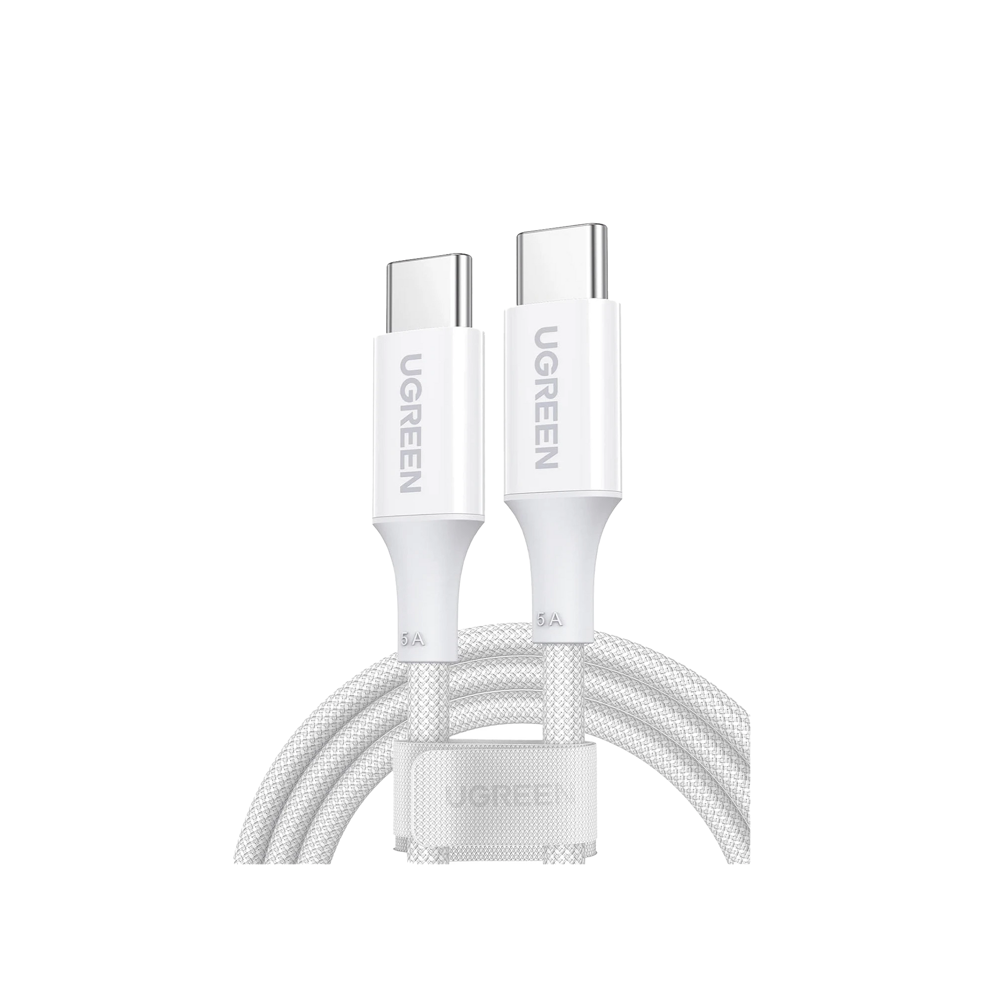 CABLE USB-C A USB-C | 2 METROS | POTENCIA DE CARGA 100W | 20V 5A | PD3.0 | QC4.0/3.0/2.0 | FPC | AFC | 480 MBPS | CHIP E-MARKET | COMPATIBLE CON IPHONE 15 | CARCASA DE ALUMINIO | NYLON TRENZADO.-Accesorios Generales-UGREEN-15269-Bsai Seguridad & Controles