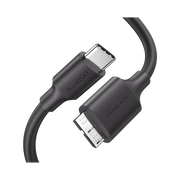 CABLE USB TIPO C 3.0 A MICRO TIPO B | 1M |CARGA RÁPIDA | 5 GBPS | TRANSFERENCIA DE DATOS | BLINDAJE INTERIOR MÚLTIPLE | COMPATIBLE CON DISCO DURO EXTERNO, PORTÁTILES, SEAGATE, NIKON, CANON.-Accesorios Generales-UGREEN-20103-Bsai Seguridad & Controles