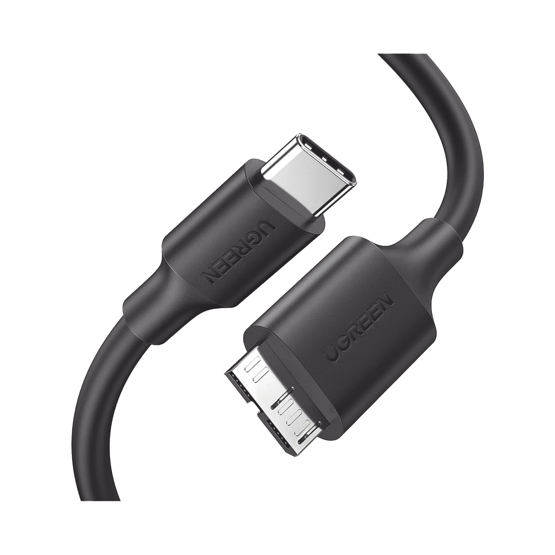 CABLE USB TIPO C 3.0 A MICRO TIPO B | 1M |CARGA RÁPIDA | 5 GBPS | TRANSFERENCIA DE DATOS | BLINDAJE INTERIOR MÚLTIPLE | COMPATIBLE CON DISCO DURO EXTERNO, PORTÁTILES, SEAGATE, NIKON, CANON.-Accesorios Generales-UGREEN-20103-Bsai Seguridad & Controles