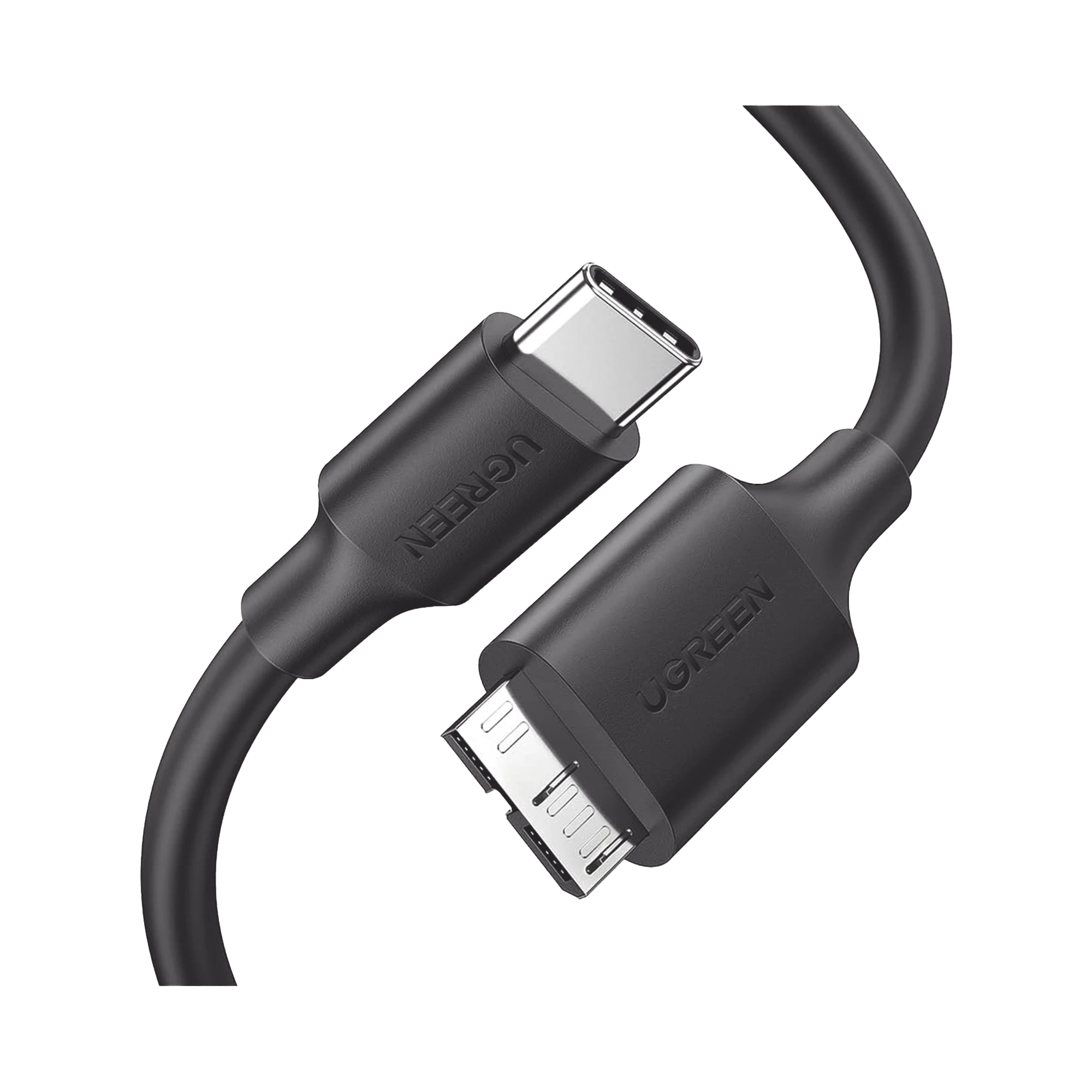 CABLE USB TIPO C 3.0 A MICRO TIPO B | 1M |CARGA RÁPIDA | 5 GBPS | TRANSFERENCIA DE DATOS | BLINDAJE INTERIOR MÚLTIPLE | COMPATIBLE CON DISCO DURO EXTERNO, PORTÁTILES, SEAGATE, NIKON, CANON.-Accesorios Generales-UGREEN-20103-Bsai Seguridad & Controles