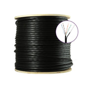 CABLE UTP AEREO CAT6 ENSON 43164B305 FORRO NEGRO 4 PARES CALIBRE 23 AWG 100% COBRE USO EXTERIOR FIGURA8 1000 PIES 305 METROS-Cable UTP / FTP-ENSON-Bsai Seguridad & Controles