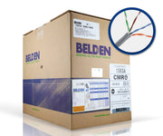 CABLE UTP CAT5E BELDEN 1583A 008U1000 FORRO PVC GRIS CMR 4 PARES 200 MHZ CALIBRE 24AWG 100% COBRE USO INTERIOR ESPECIAL PARA INSTALACIONES SEGURIDAD, CCTV, VIDEO, DATOS REDES ETHERNET BOBINA 1000 PIES 305 METROS-Cableado-BELDEN-Bsai Seguridad & Controles