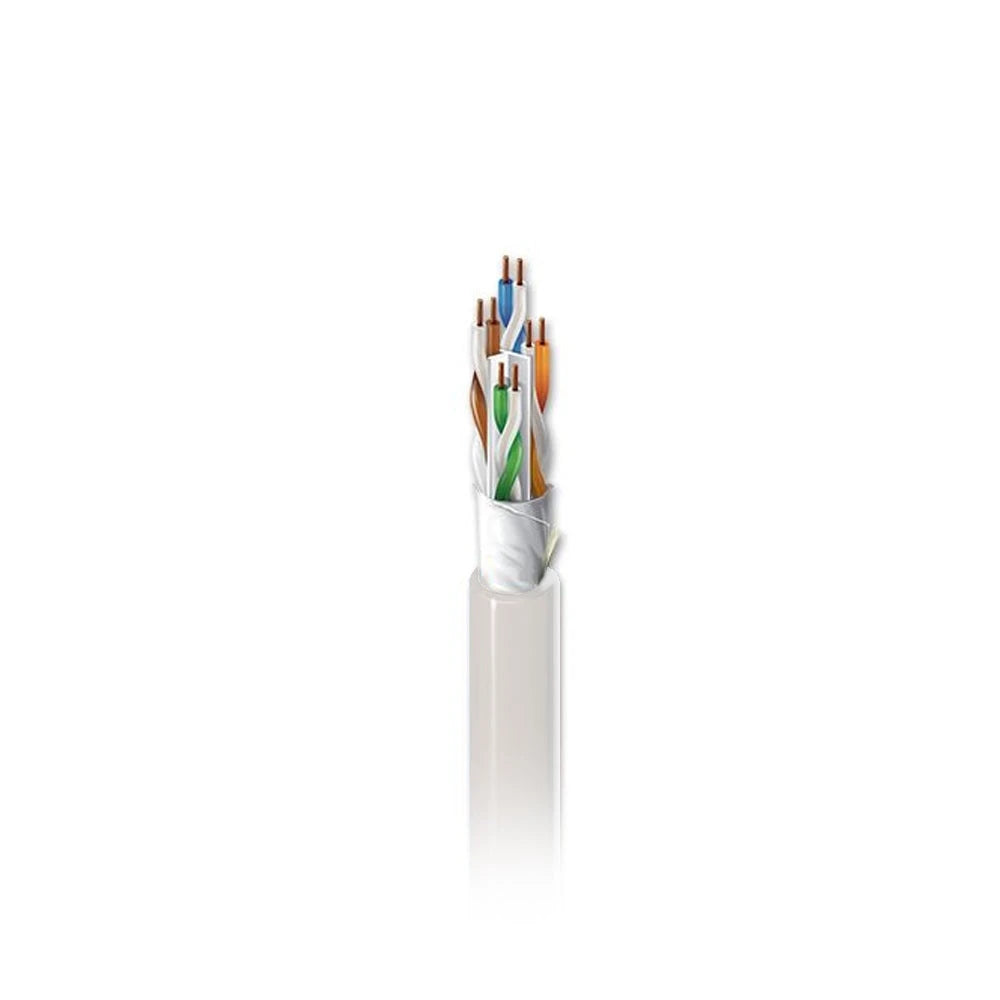 CABLE UTP CAT6A BELDEN 10GXW12 0091000 FORRO PVC BLANCO CMR RISER 4 PARES 500MHZ CALIBRE 23 AWG 100% COBRE USO INTERIOR DIAMETRO 0.260 ESPECIAL PARA INSTALACIONES ETHERNET HASTA 10GBASE-T,WI-FI 6 ,WI-FI 5,POE++,CENTROS DE DATOS,HDBASET 4K UHD, CERTIFIC...-Cable UTP / FTP-BELDEN-Bsai Seguridad & Controles