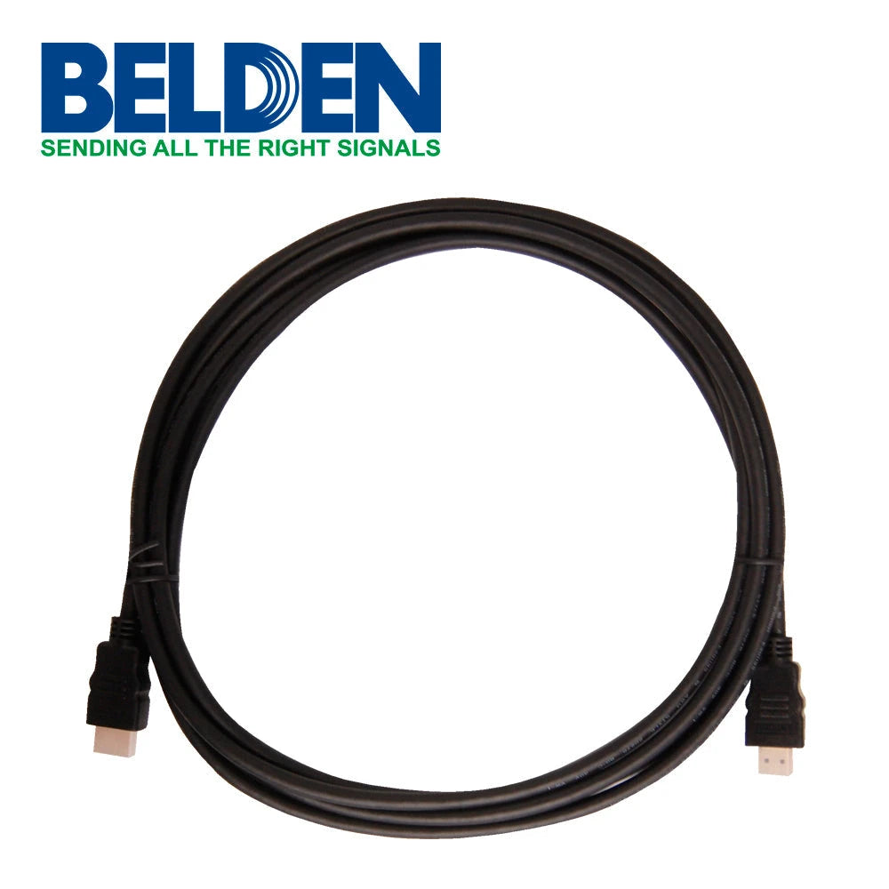 CABLE VIDEO HDMI BELDEN HDE003MB ALTA VELOCIDAD, 4K, 3 MTR NEGRO-Cableado-BELDEN-Bsai Seguridad & Controles