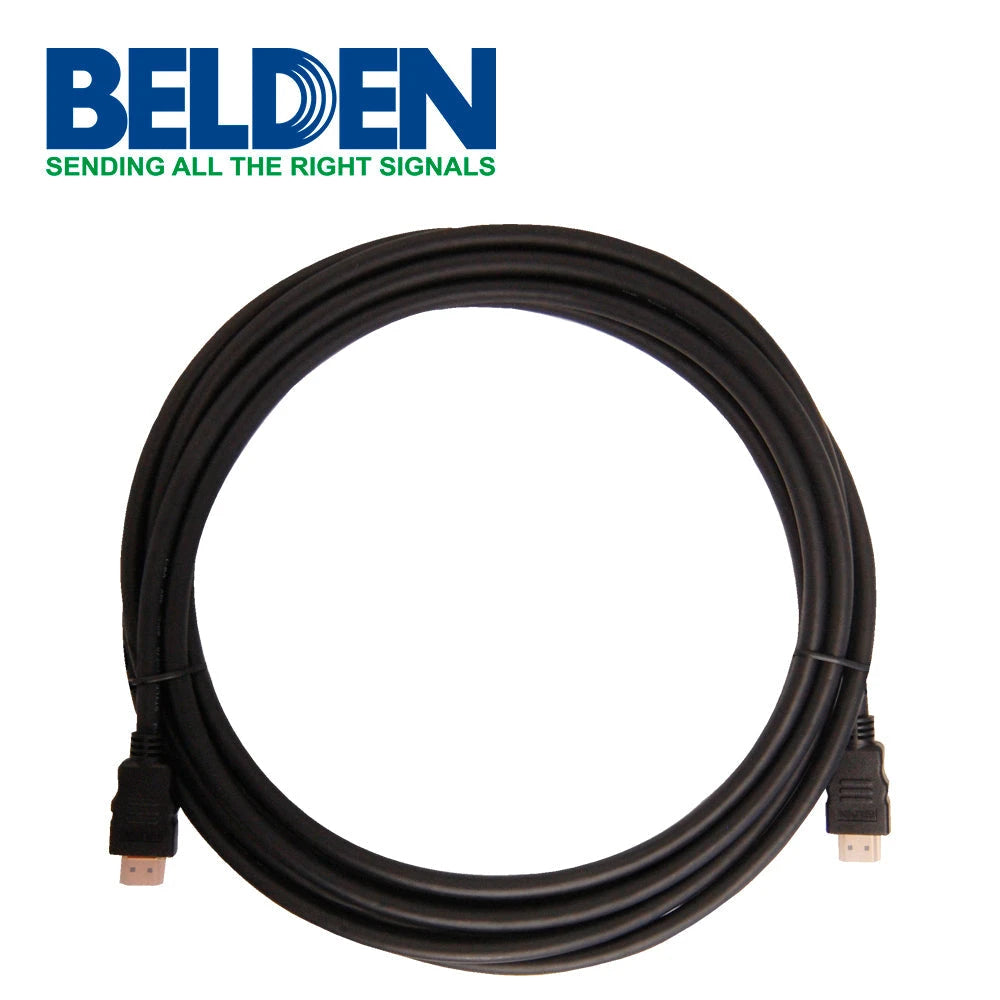 CABLE VIDEO HDMI BELDEN HDE005MB, ALTA VELOCIDAD, 4K, 5 MTR NEGRO-Cableado-BELDEN-Bsai Seguridad & Controles