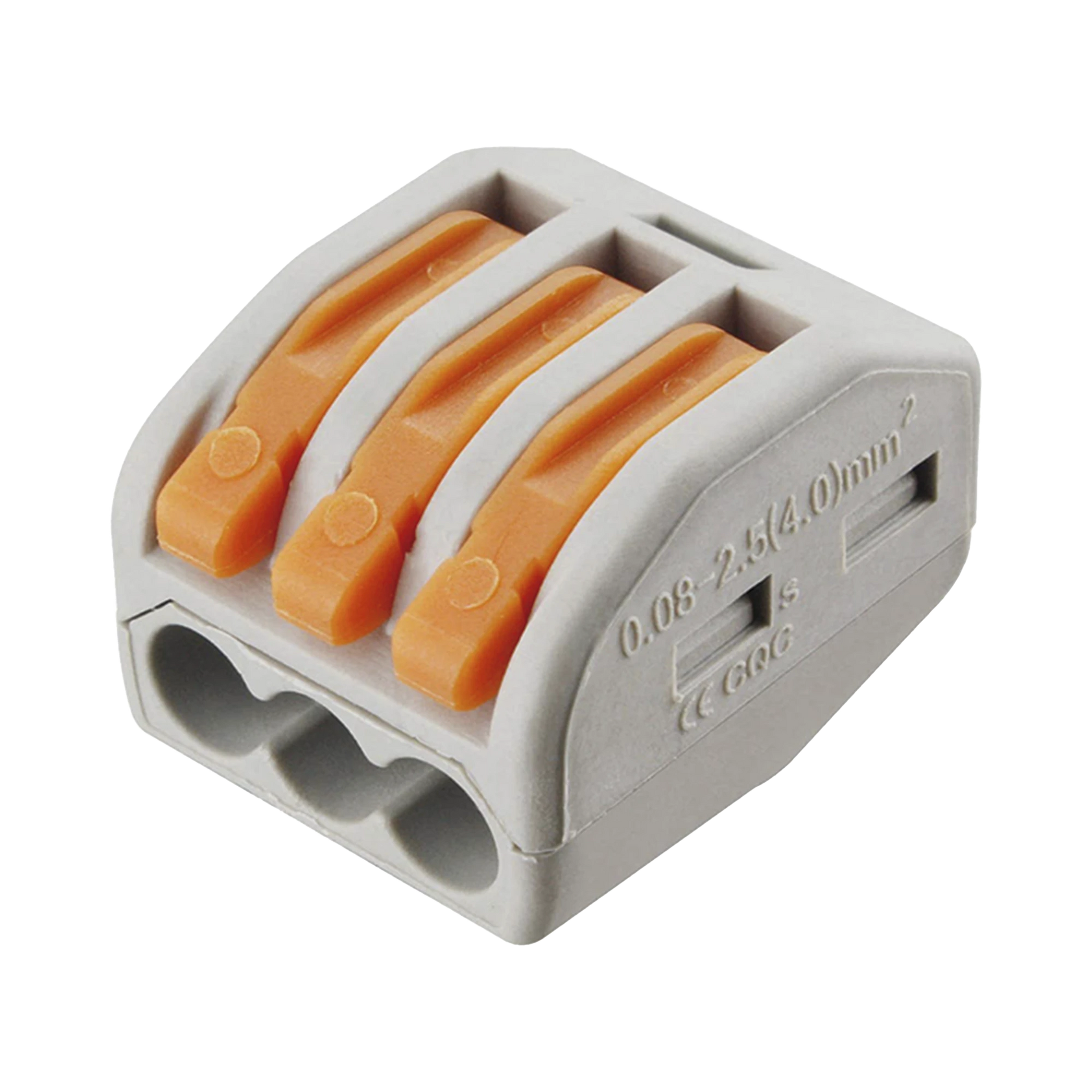 CONECTOR COMPACTO PARA 1 CABLE DE ENTRADA 2 CABLES DE SALIDA / CABLES COMPATIBLES 12AWG-28AWG-Accesorios Generales-EPCOM POWERLINE-Bsai Seguridad & Controles