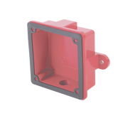 CAJA CUADRADA 4" X 4" PARA INSTALACIONES DE EQUIPO DETECTOR DE INCENDIOS, EXTERIOR O INTERIOR-Sirenas-HOCHIKI-Bsai Seguridad & Controles
