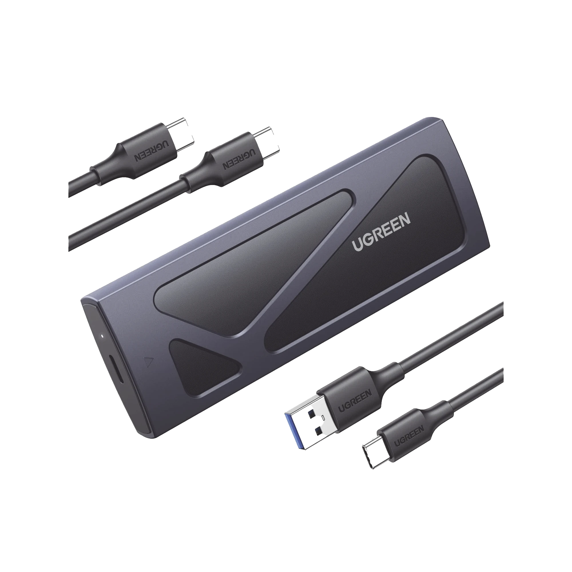 CARCASA DISCO DURO NVME M.2 (ENCLOSURE) / HASTA 2TB / USB3.2 A 10 GBPS / SOPORTA M KEY Y B+M KEY / COMPATIBLE CON SSD M.2 NVME 2230/2242/2260/2280 / UASP / S.M.A.R.T. / TRIM / ESD INCORPORADO / COLOR NEGRO / CAJA DE ALUMINIO-Servidores / Almacenamiento / Cómputo-UGREEN-Bsai Seguridad & Controles