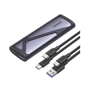 CARCASA DISCO DURO NVME M.2 (ENCLOSURE) / HASTA 2TB / USB3.1 A 10 GBPS / SATA SSD PCIE 3.0 / SOPORTA M KEY Y B KEY / COMPATIBLE CON SSD M.2 NVME 2230/2242/2260/2280 / UASP / S.M.A.R.T. / TRIM / ESD INCORPORADO / CAJA DE ALUMINIO-Servidores / Almacenamiento / Cómputo-UGREEN-Bsai Seguridad & Controles