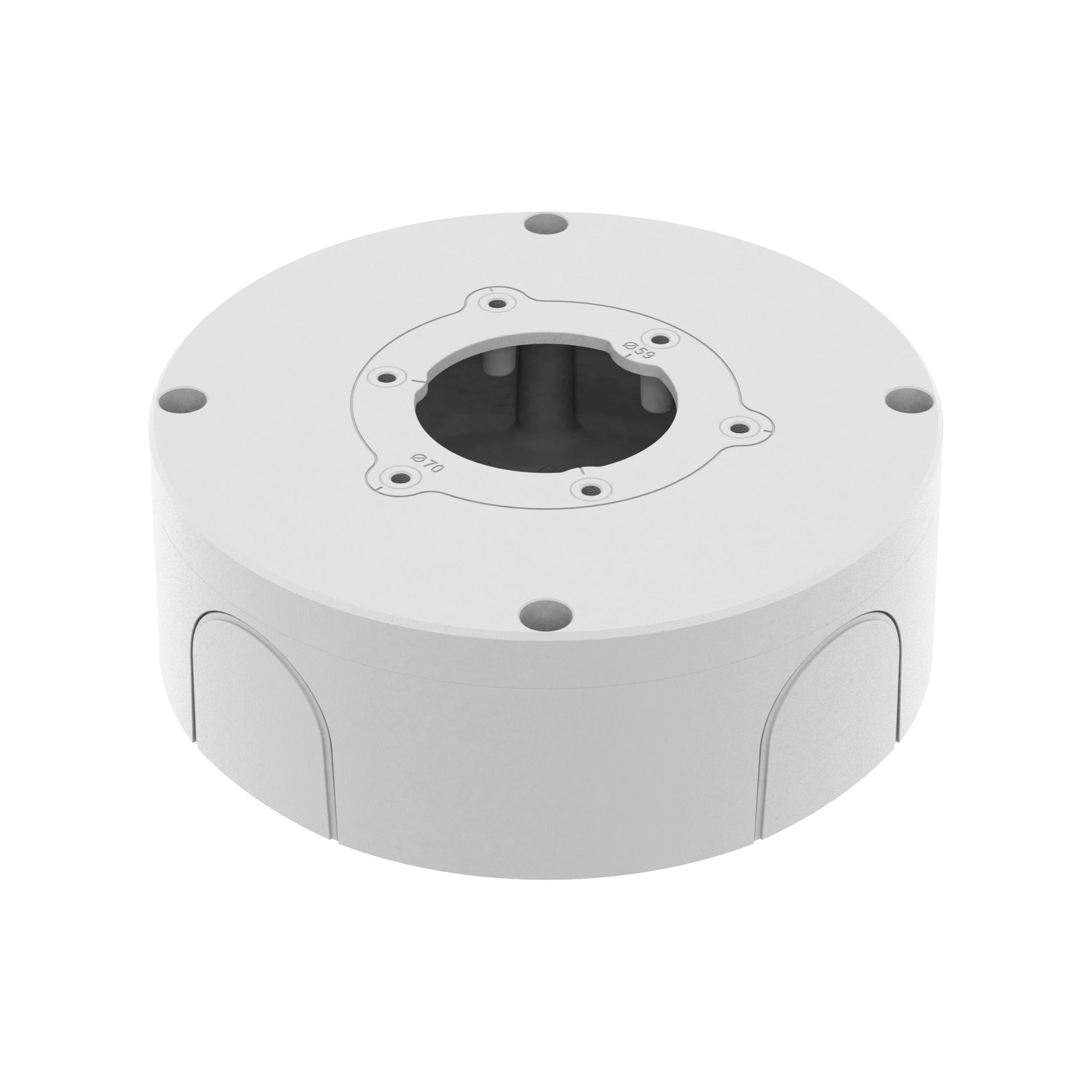 CAJA DE CONEXIÓN PARA CÁMARA BULLET WISENET QNO-C8083R / QNO-C9083R-Accesorios Generales-HANWHA TECHWIN WISENET-Bsai Seguridad & Controles