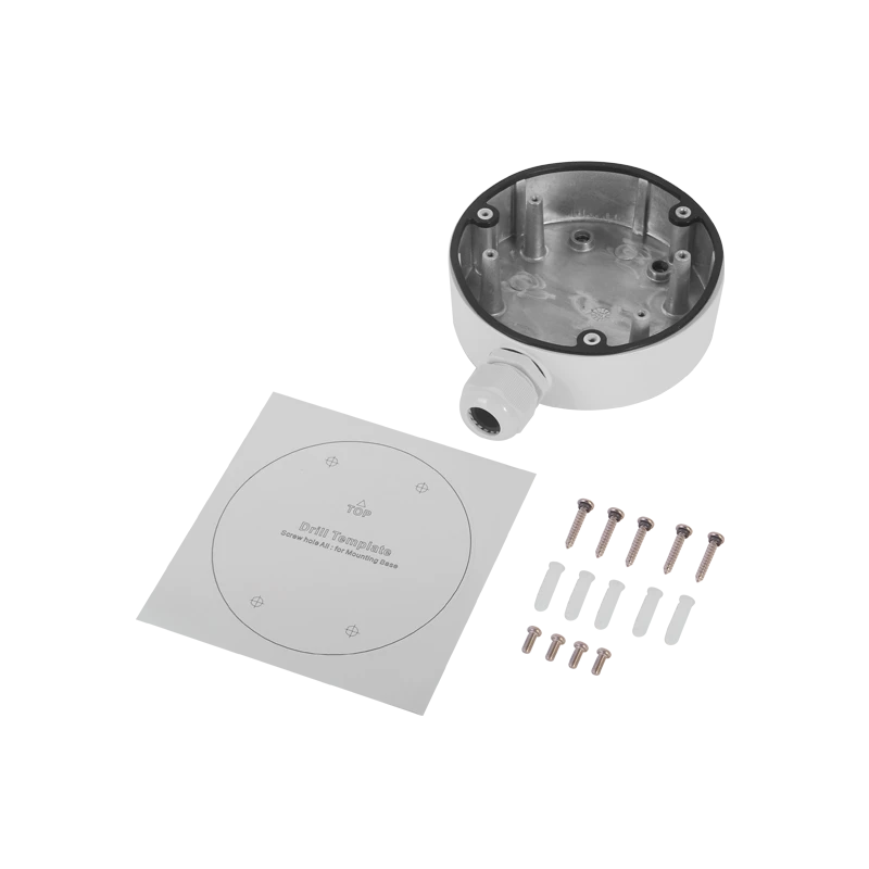 CAJA DE CONEXIÓN PARA DOMO-Accesorios Videovigilancia-GENERICO-Bsai Seguridad & Controles