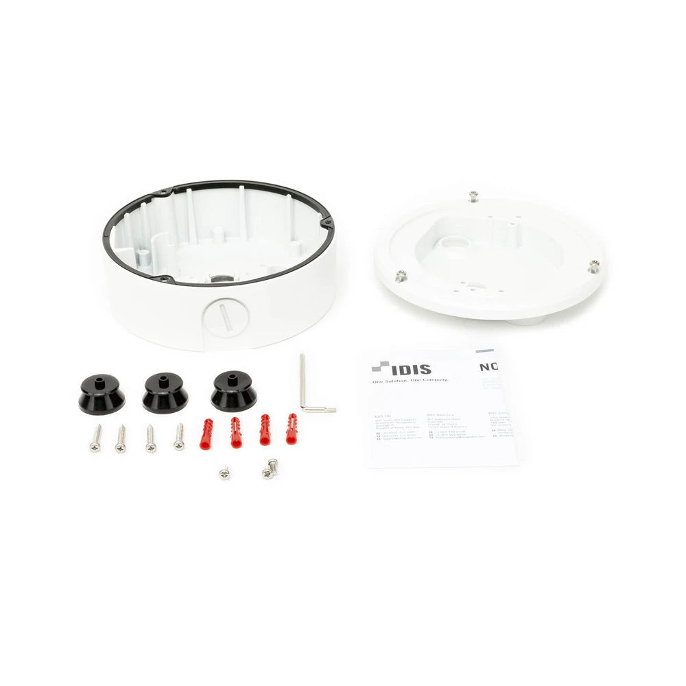 CAJA DE CONEXIÓN PARA MODELO DCY6513WRX, DCD4213WRX Y DCD4513WRX2.8MM-Accesorios Generales-IDIS-Bsai Seguridad & Controles