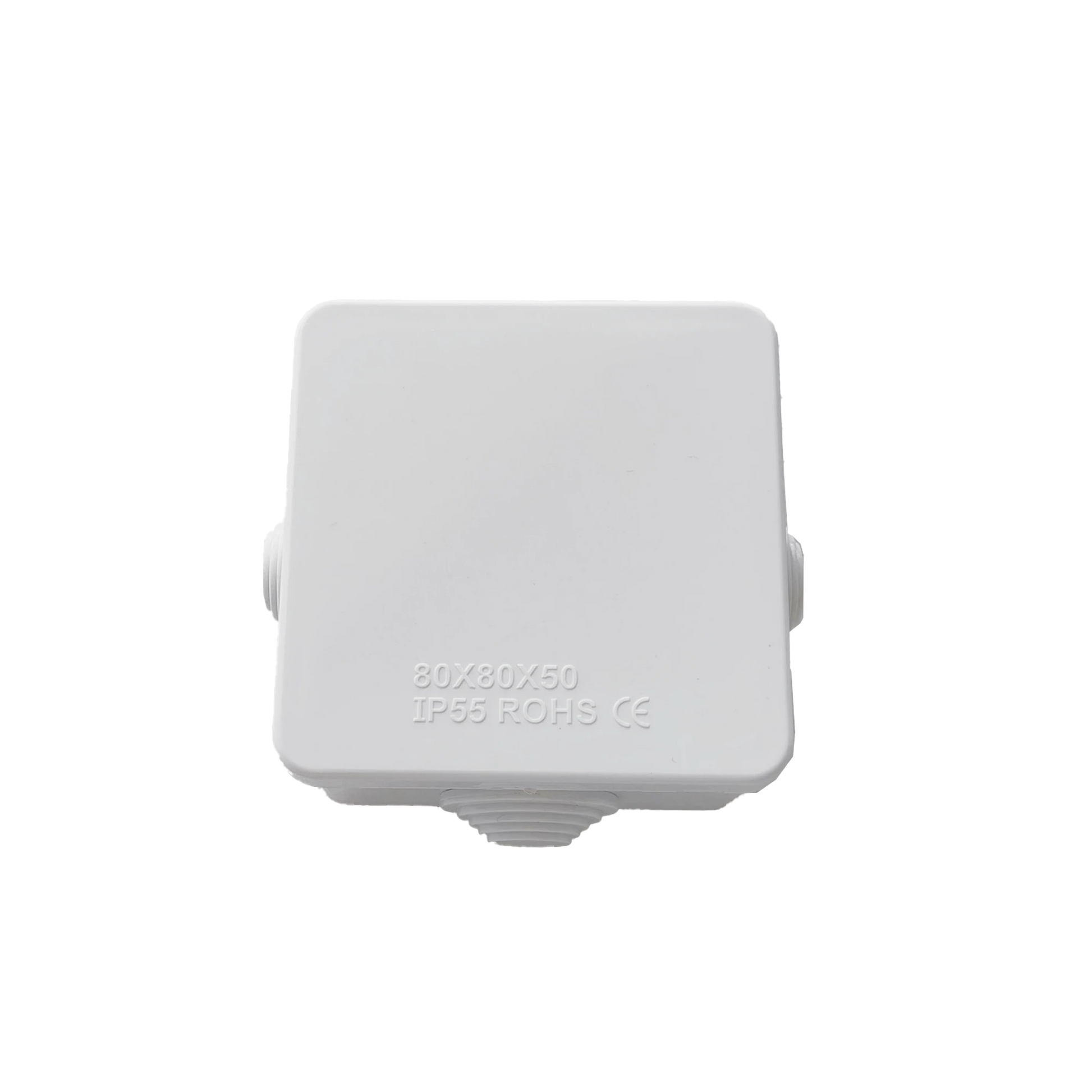 CAJA DE CONEXIONES IMPERMEABLE IP55 CON 4 ENTRADAS, 80 X 80 X 50 MM, PARA INSTALACIONES INDUSTRIALES, COMERCIALES Y RESIDENCIALES, INCLUYE TORNILLERÍA PARA SU INSTALACIÓN-Accesorios Generales-LINKEDPRO-LP-WBX-80-Bsai Seguridad & Controles