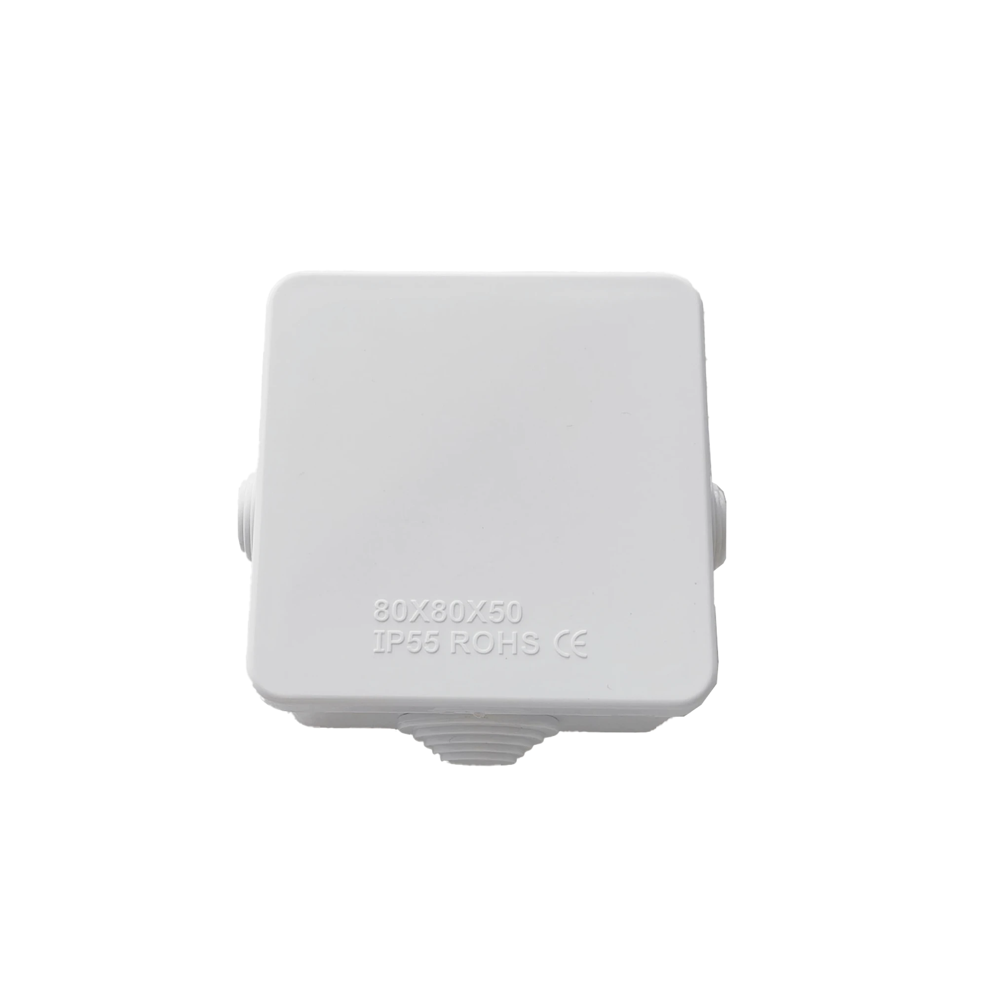 CAJA DE CONEXIONES IMPERMEABLE IP55 CON 4 ENTRADAS, 80 X 80 X 50 MM, PARA INSTALACIONES INDUSTRIALES, COMERCIALES Y RESIDENCIALES, INCLUYE TORNILLERÍA PARA SU INSTALACIÓN-Accesorios Generales-LINKEDPRO-LP-WBX-80-Bsai Seguridad & Controles