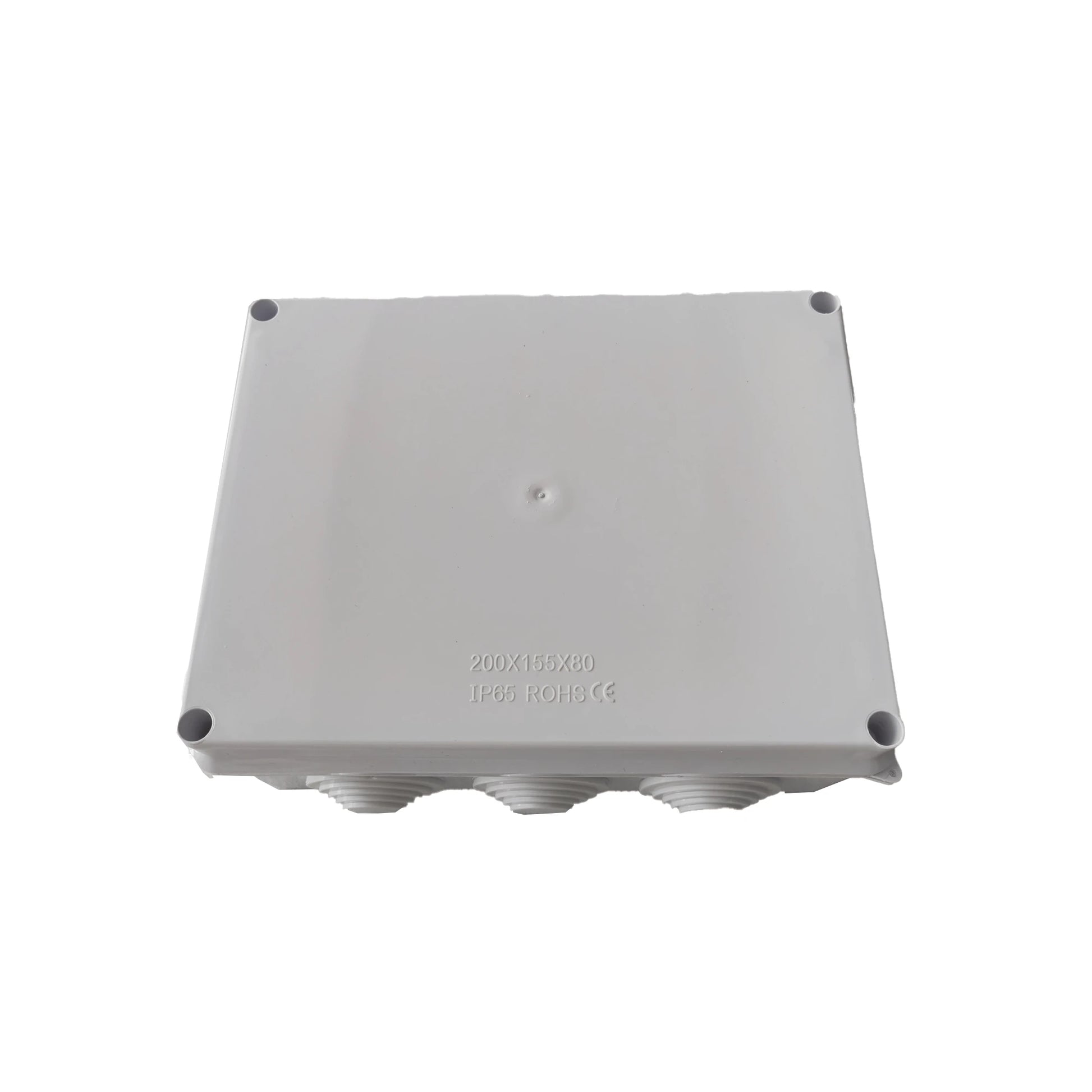 CAJA DE CONEXIONES IMPERMEABLE IP65, 10 ENTRADAS, DIMENSIONES 200 X 155 X 80 MM, PARA INSTALACIONES INDUSTRIALES, COMERCIALES Y RESIDENCIALES, INCLUYE TORNILLERÍA PARA SU INSTALACIÓN-Accesorios Generales-LINKEDPRO-LP-WBX-200-Bsai Seguridad & Controles