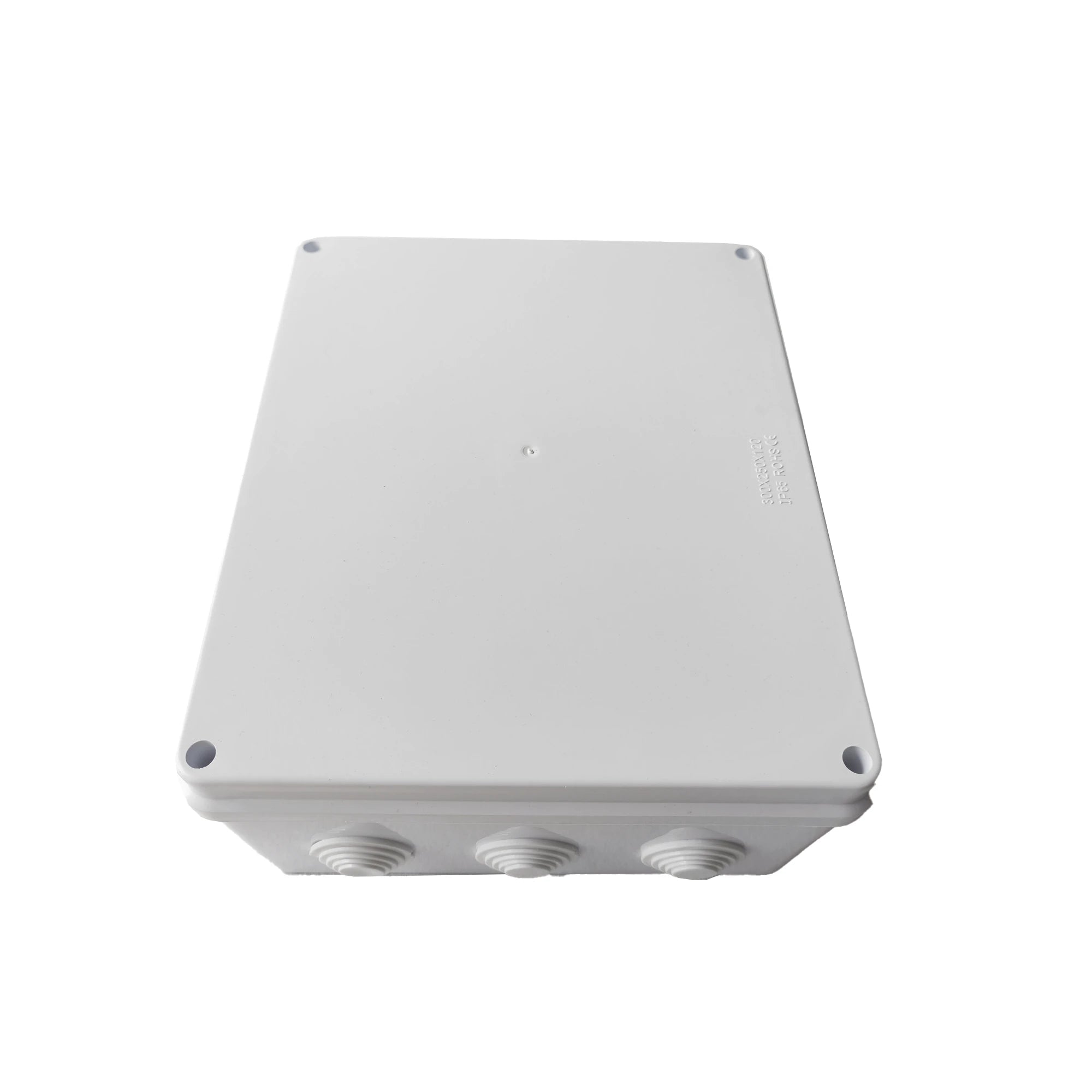 CAJA DE CONEXIONES IMPERMEABLE IP65, 12 ENTRADAS, DIMENSIONES 300 X 250 X 120 MM, PARA INSTALACIONES INDUSTRIALES, COMERCIALES Y RESIDENCIALES, INCLUYE TORNILLERÍA PARA SU INSTALACIÓN-Accesorios Generales-LINKEDPRO-LP-WBX-300-Bsai Seguridad & Controles