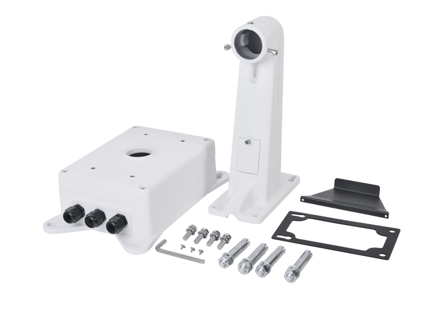 CAJA DE CONEXIONES PARA MONTAJE EN PARED PARA DOMOS PTZ SIN BRAZO-Accesorios Videovigilancia-SYSCOM VIDEO-Bsai Seguridad & Controles