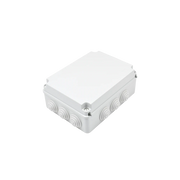 CAJA DE DERIVACIÓN DE PVC AUTO-EXTINGUIBLE CON 12 ENTRADAS, TAPA ATORNILLADA, 300X220X120 MM, PARA EXTERIOR (IP55)-Accesorios Videovigilancia-GEWISS-Bsai Seguridad & Controles