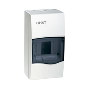 CAJA DE DISTRIBUCIÓN PARA SOBREPONER, IP40, 04 MÓDULOS-Protección contra Descargas-CHINT-Bsai Seguridad & Controles