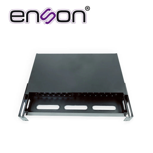 CAJA DE DISTRIBUIDOR DE FIBRA OPTICA ENSON ENS-MDF8003 PARA DOS MODULOS COMPATIBLE CON MINI PANEL ENS-PA6LCMM Y ENS-PA12LCMM-Soluciones GPON-ENSON-ENS-MDF8003-Bsai Seguridad & Controles