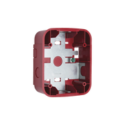 CAJA DE MONTAJE EN PARED, PARA SIRENA, COLOR ROJO, NUEVO DISEÑO MODERNO Y ELEGANTE-Notificación y Voceo-SYSTEM SENSOR-Bsai Seguridad & Controles