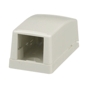CAJA DE MONTAJE EN SUPERFICIE, PARA 1 MÓDULO MINI-COM, COLOR BLANCO MATE-Cableado de Cobre-PANDUIT-Bsai Seguridad & Controles