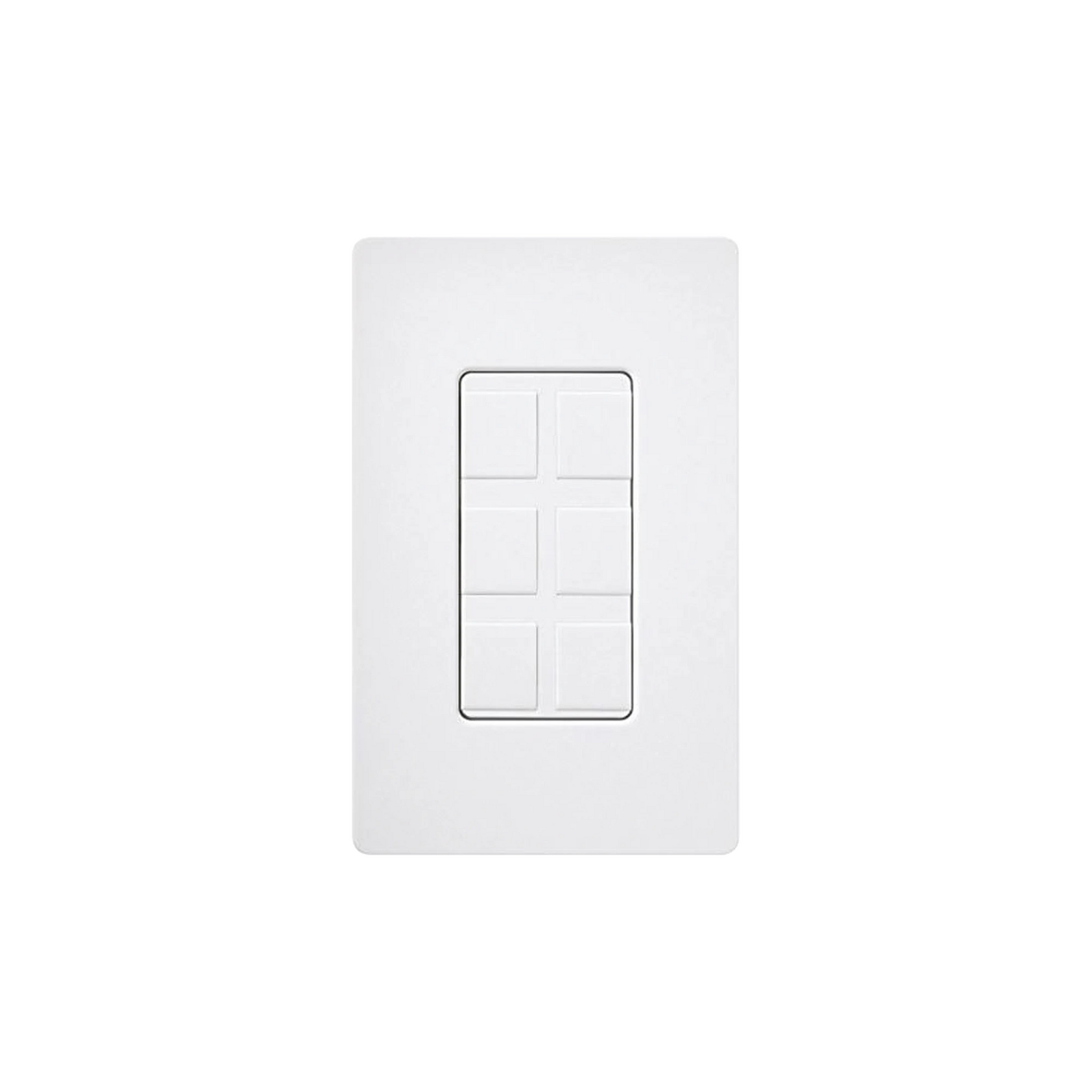 CAJA DE PARED PARA CONTACTOS VARIOS, 6 MINI ESPACIOS.-Automatización - Casa Inteligente-LUTRON ELECTRONICS-Bsai Seguridad & Controles