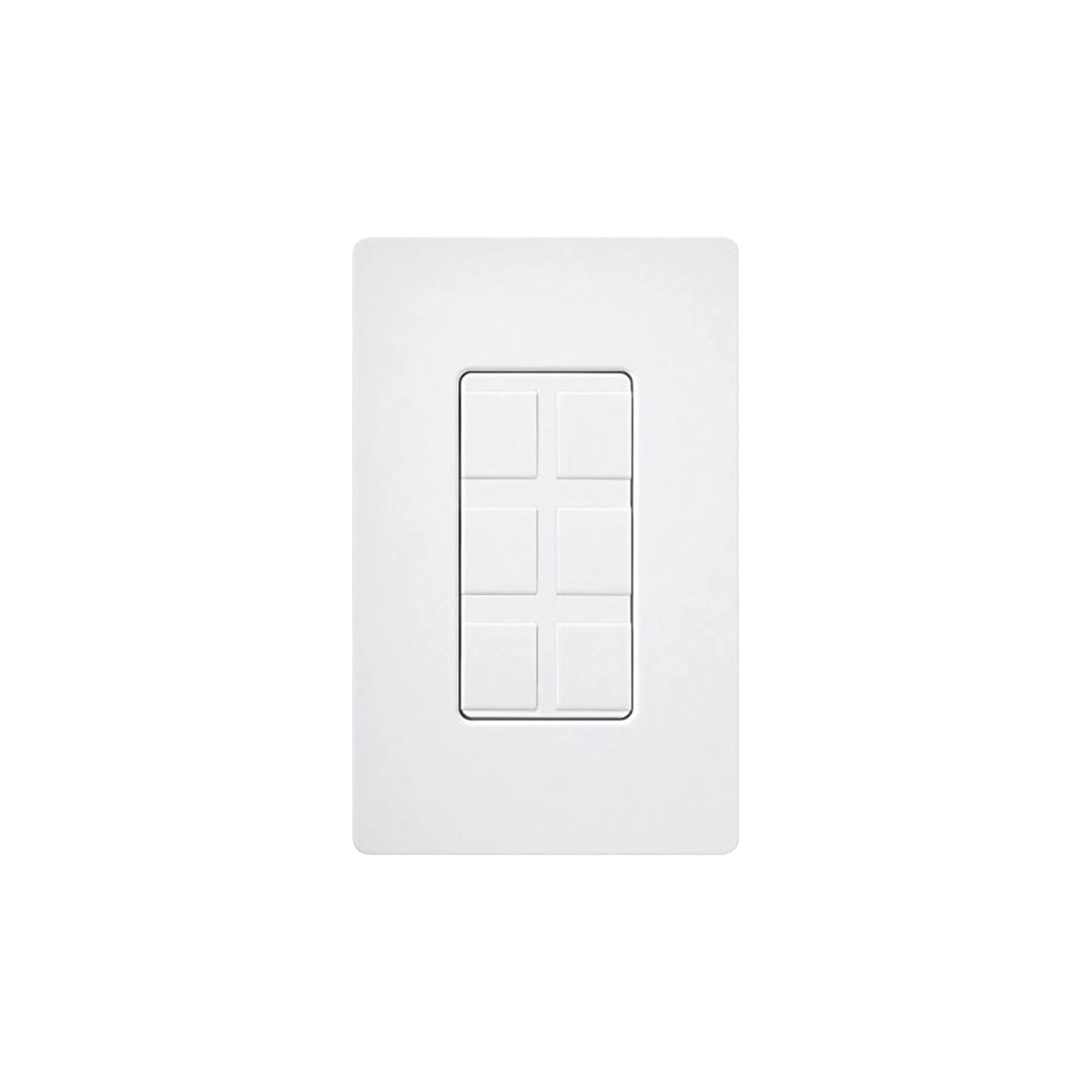 CAJA DE PARED PARA CONTACTOS VARIOS, 6 MINI ESPACIOS.-Automatización - Casa Inteligente-LUTRON ELECTRONICS-Bsai Seguridad & Controles