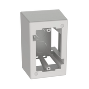 CAJA DE PARED SUPERFICIAL DE 1 PIEZA, USO UNIVERSAL CON PLACAS DE PARED, CON CINTA ADHESIVA, COLOR BLANCO-Cableado de Cobre-PANDUIT-Bsai Seguridad & Controles