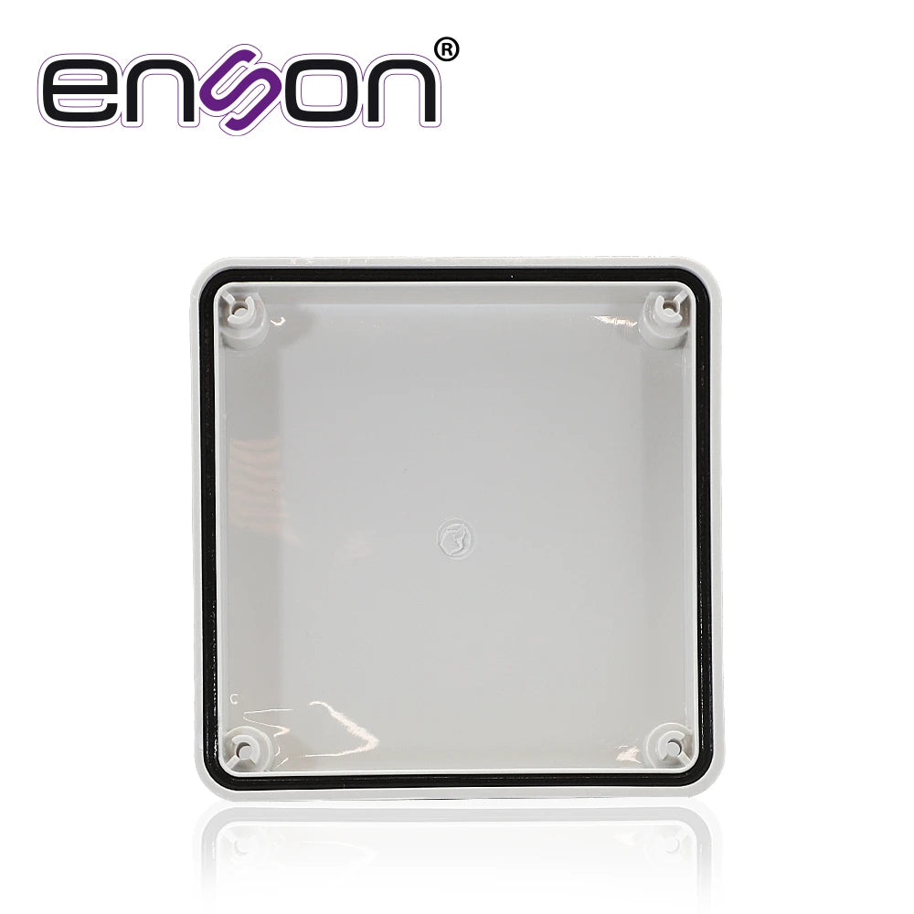 CAJA DE PLASTICO ENSON ENS-PCB1010 100X100X50 MM CON SELLO DE GOMA GRADO DE PROTECCIÓN IP66 MULTIPLES CONEXIONES A TUBERIA DE 1 PULGADA-Accesorios Videovigilancia-ENSON-Bsai Seguridad & Controles