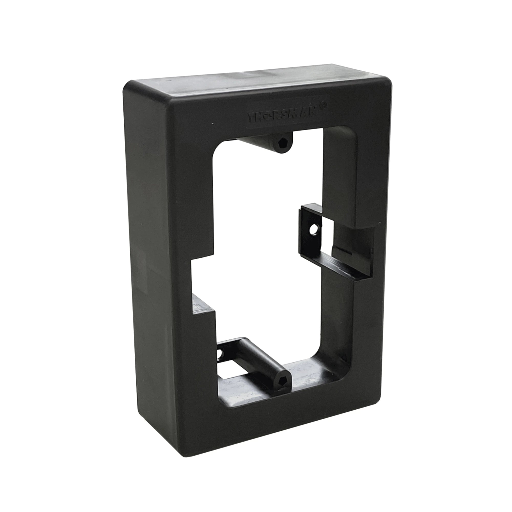 CAJA DE REGISTRO UNIVERSAL COLOR NEGRO DE PVC AUTO EXTINGUIBLE COLOR NEGRO (7900-02003)-Canalización-THORSMAN-Bsai Seguridad & Controles