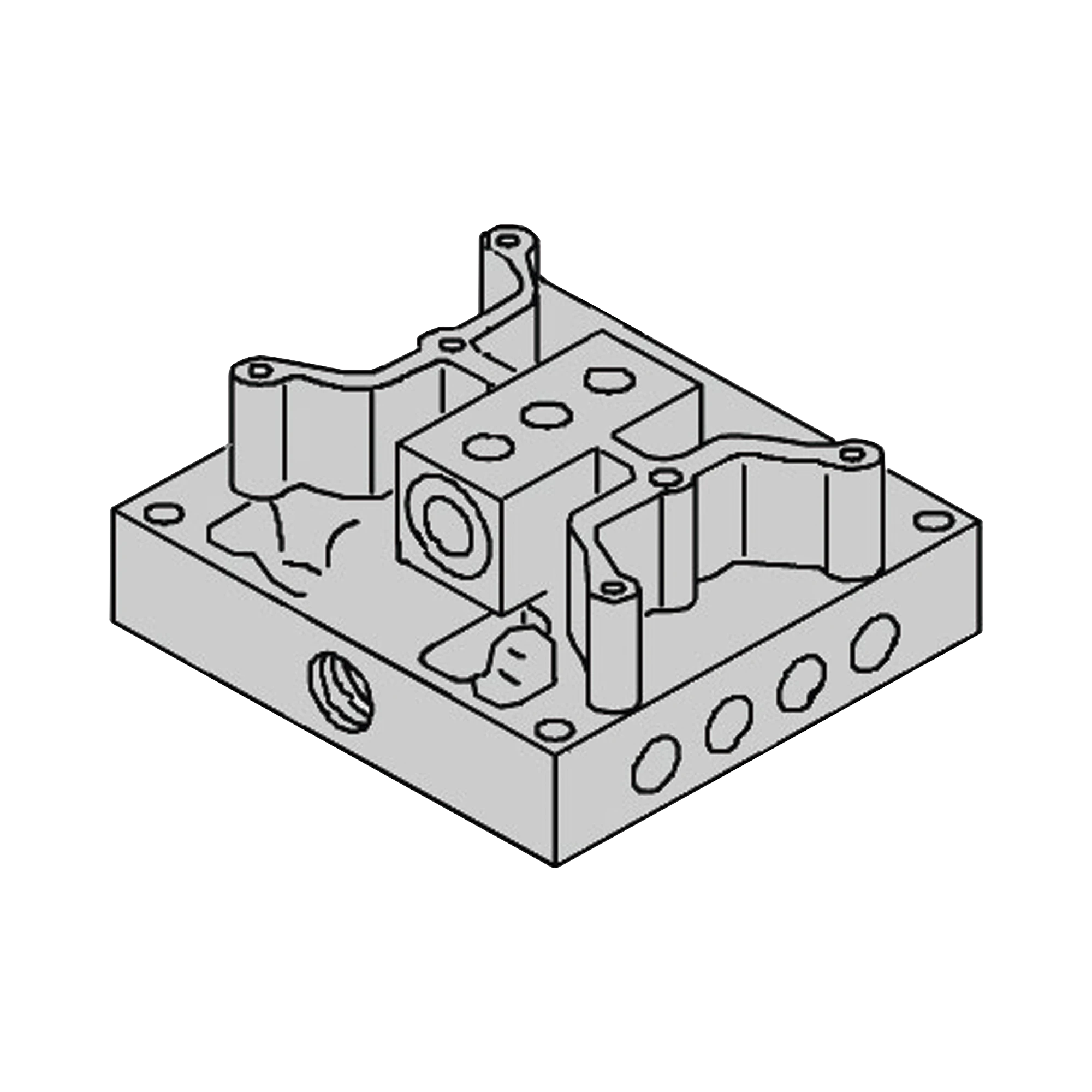 CAJA DE VALVULAS PARA FAAC 620 RPD-Acceso Vehicular-FAAC-Bsai Seguridad & Controles