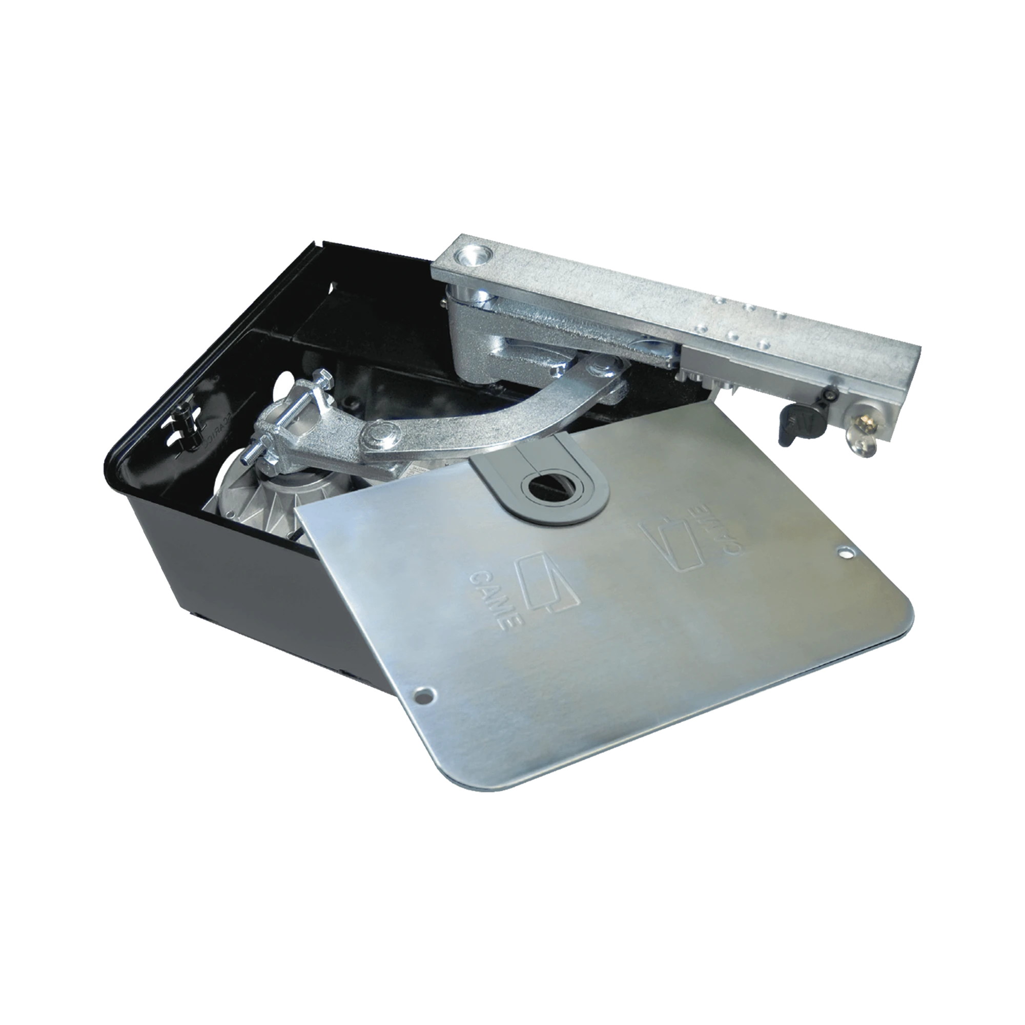 CAJA ENTERRADA DE ACERO GALVANIZADO-Acceso Vehicular-CAME-Bsai Seguridad & Controles