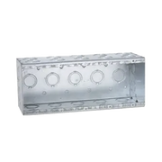 CAJA MULTIGANG DE 5 GANGS/ PROFUNDIDAD DE 3-1/2"/ 29 ENTRADAS DE 1/2" - 3/4".-Cableado de Cobre-RACO-Bsai Seguridad & Controles