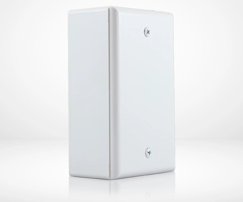 CAJA PLÁSTICA TAMAÑO ESTÁNDAR CON TAPA CIEGA DE PLASTICO ENSON ENS-947 COLOR BLANCO, PARA MONTAJE SOBRE PARED O TECHO-Canalizaci&oacute;n-ENSON-Bsai Seguridad & Controles