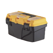 CAJA PORTA HERRAMIENTAS 44X26X23 CM BICOLOR CON COMPARTIMIENTOS PARA TORNILLOS.-Herramientas-PRECISION-Bsai Seguridad & Controles