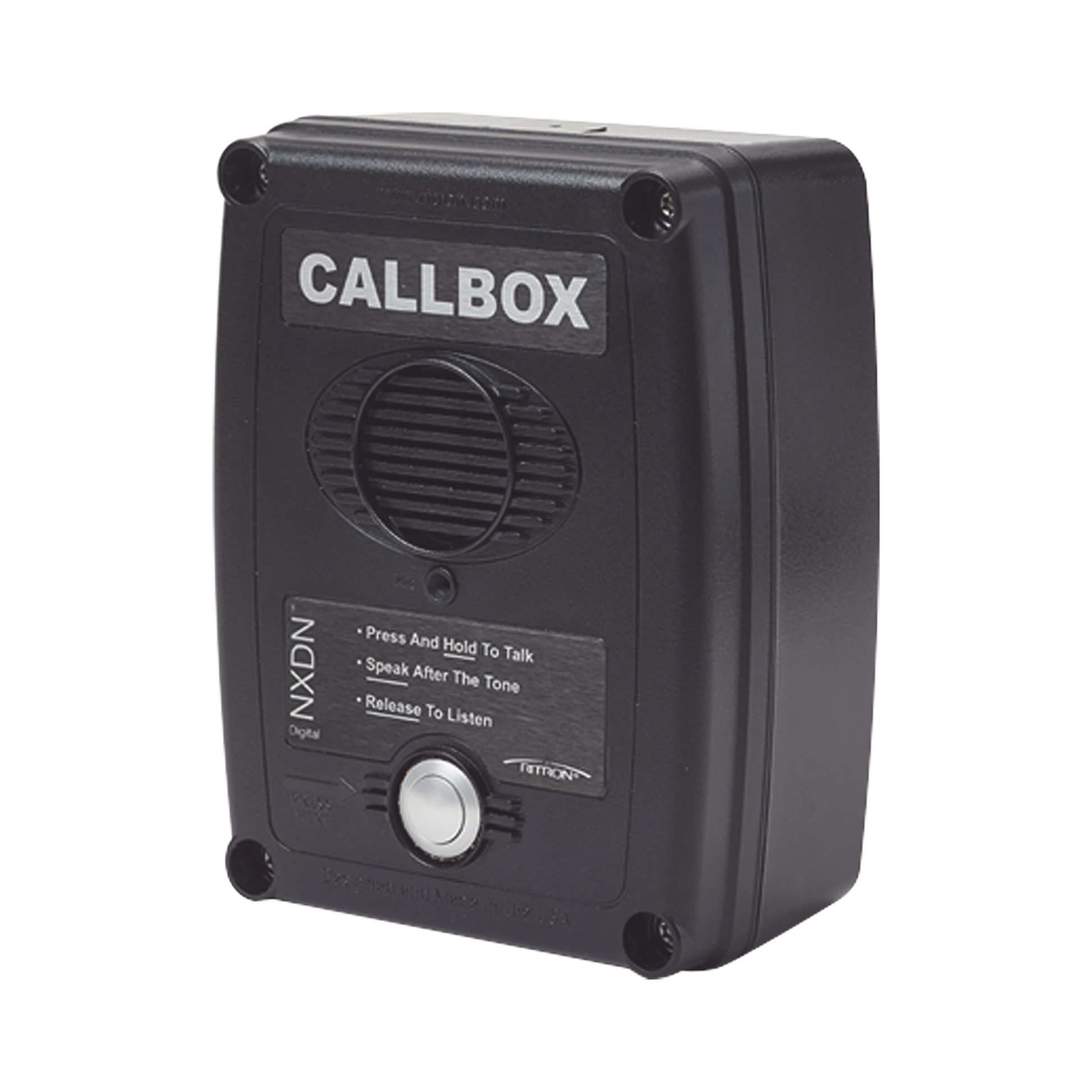 CALLBOX DIGITAL NXDN, INTERCOMUNICADOR INALÁMBRICO VÍA RADIO VHF 150-165MHZ, SERIE XD EN COLOR NEGRO-Aplicaciones y Soluciones-RITRON-Bsai Seguridad & Controles