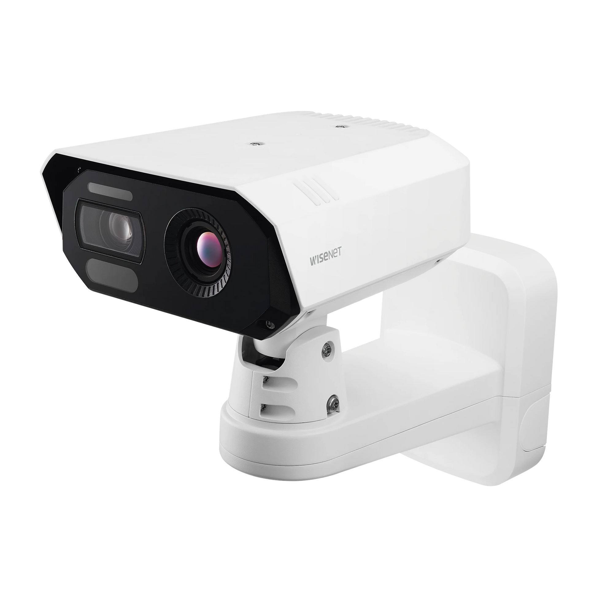 CÁMARA BULLET ANTIVANDÁLICA BI-SPECTRAL IP VISIBLE 8MP / TÉRMICA 640 X 480 LENTE 9.1 MM / H.265 & WISESTREAM / IP67/NEMA4X-Cámaras IP y NVRs-HANWHA VISION-Bsai Seguridad & Controles