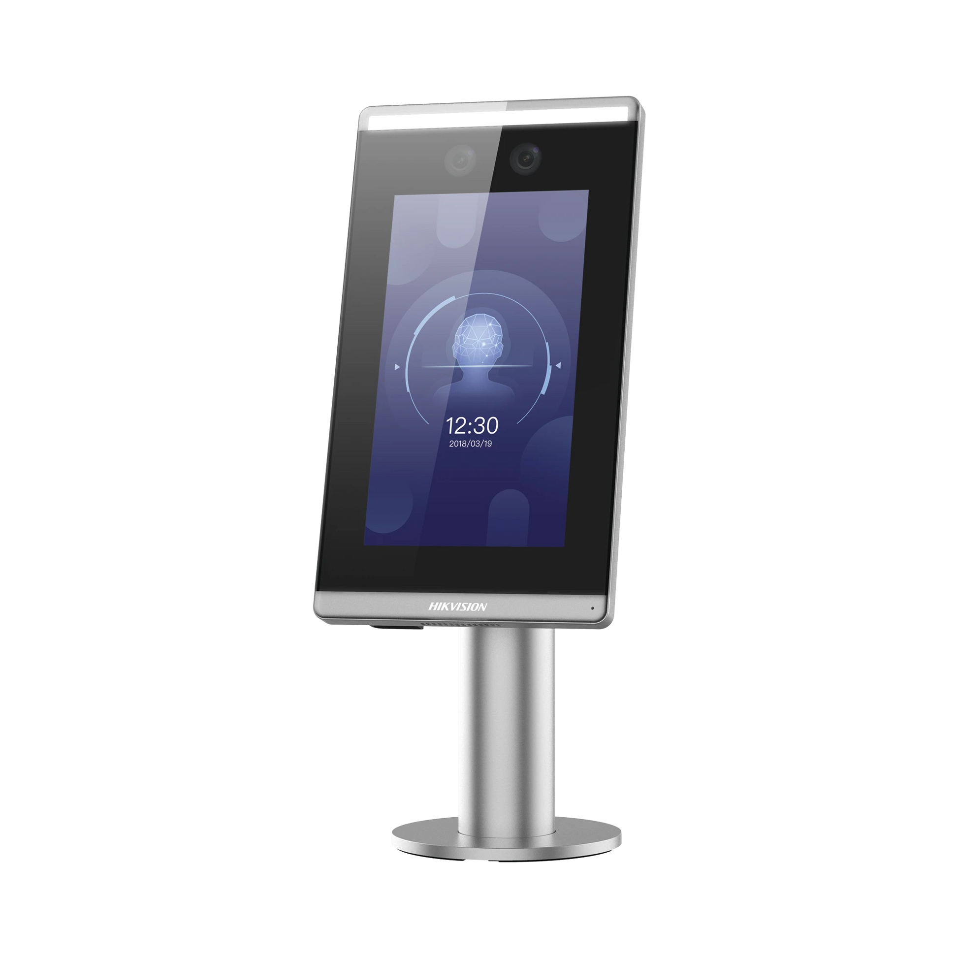 TERMINAL DE RECONOCIMIENTO FACIAL CON MONTAJE EN POSTE PARA TORNIQUETE / CAMARA DE 2 MEGAPIXEL-Acceso SIN CONTACTO-HIKVISION-Bsai Seguridad & Controles