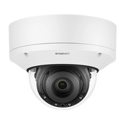 CÁMARA DOMO 4K CON IA, ANTIVANDALICA / LENTE MOTORIZADO DE 4.5 A 10MM / P-IRIS, WDR 120DB / RANURA SD / PROTECCIÓN IP52 E IK10-Cámaras IP y NVRs-HANWHA VISION-PNV-A9081R-Bsai Seguridad & Controles