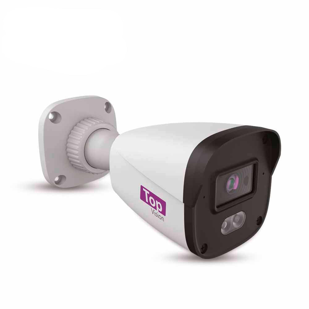 CAMARA HD BULLET TOPVISION TBDL200A / 2MP / AHD/TVI/CVI/SD / 2.8MM /30M IR - 20M LUZ CALIDA LUZ DUAL / MICROFONO INTEGRADO / IP67 / COC / CARCASA METAL - PLASTICA / 12VCD / IMAGEN A COLOR 24X7 AUDIO POR COAXIAL O UTP-C&aacute;maras HD-TOPVISION POWERED BY MERIVA-TBDL200A-Bsai Seguridad & Controles