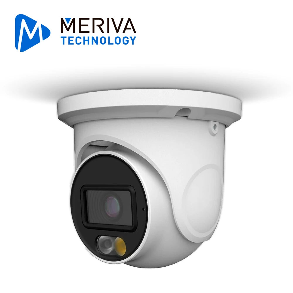 CAMARA HD TURRET MERIVA TECHNOLOGY MDL-3202A / 2 MP / AHD/TVI/CVI / 2.8 MM / ILUMINACION DUAL (20 - 30M IR / 20M LUZ CALIDA) / IP67 / METALICA / 12 VCD / COC / MICROFONO INTEGRADO / AUDIO POR COAXIAL O UTP (SOLO POR TVI) / IMAGEN A COLOR 24/7-Cámaras HD-MERIVA TECHNOLOGY-MDL-3202A-Bsai Seguridad & Controles