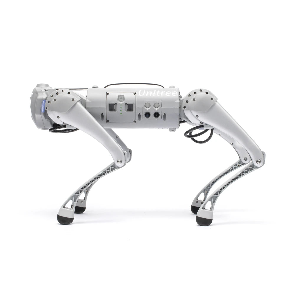 PERRO ROBOT BIÓNICO PARA INSPECCIÓN / INTELIGENCIA ARTIFICIAL / RECONOCIMIENTO DE HUMANOS / INCLUYE 1 CONTROL REMOTO / TAREAS PROGRAMADAS / CÁMARA INTEGRADA-Drones Profesionales-UNITREE-Bsai Seguridad & Controles