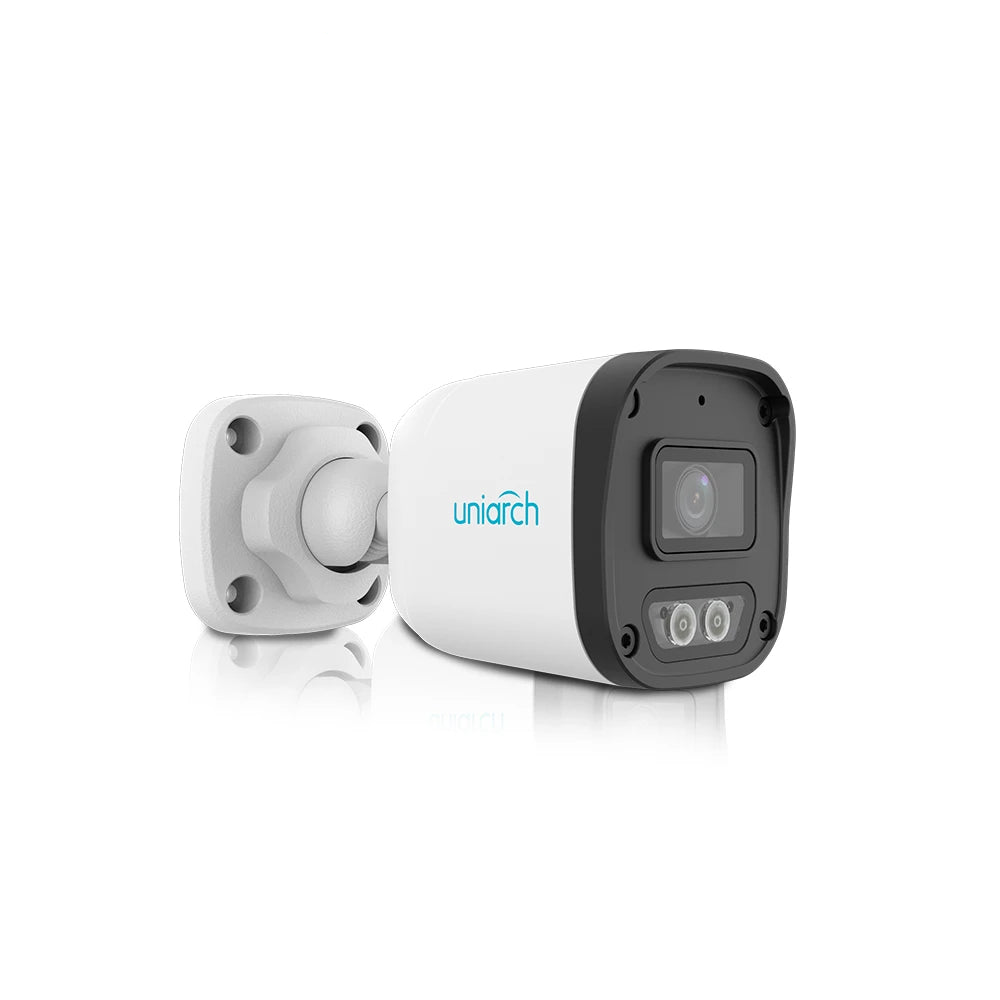 CAMARA IP BULLET UNIARCH IPC-B132-AF28-DL-ECO / 2MP / LENTE 2.8MM / DNR / IR30M / DUAL-LIGHT / MICROFONO-INTEGRADO / HUMAN-BODY-DETECTION 2.0 / ONVIF / 3-AXIS / IP67 / GRAFENO+PLASTICO / ULTRA265 / SERIE ECO-C&aacute;maras IP-UNIARCH BY UNV-IPC-B132-AF28-DL-ECO-Bsai Seguridad & Controles